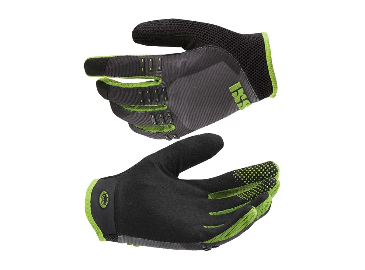 IXS BC-X3.1 MTB Glove - Black-Green Black - Green 2X-Large