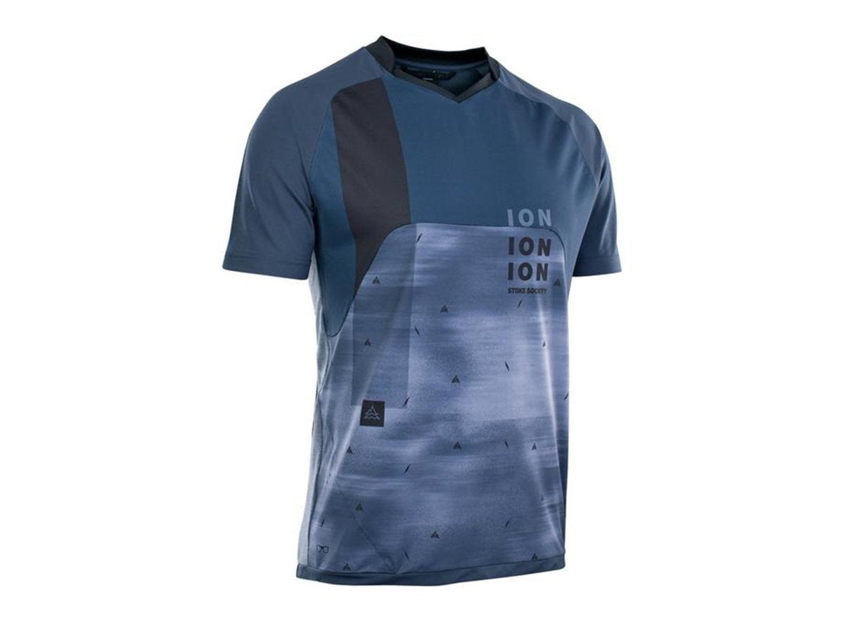 ION Traze Vent Short Sleeve MTB Jersey - Indigo Dawn - 2021 Indigo Dawn Small