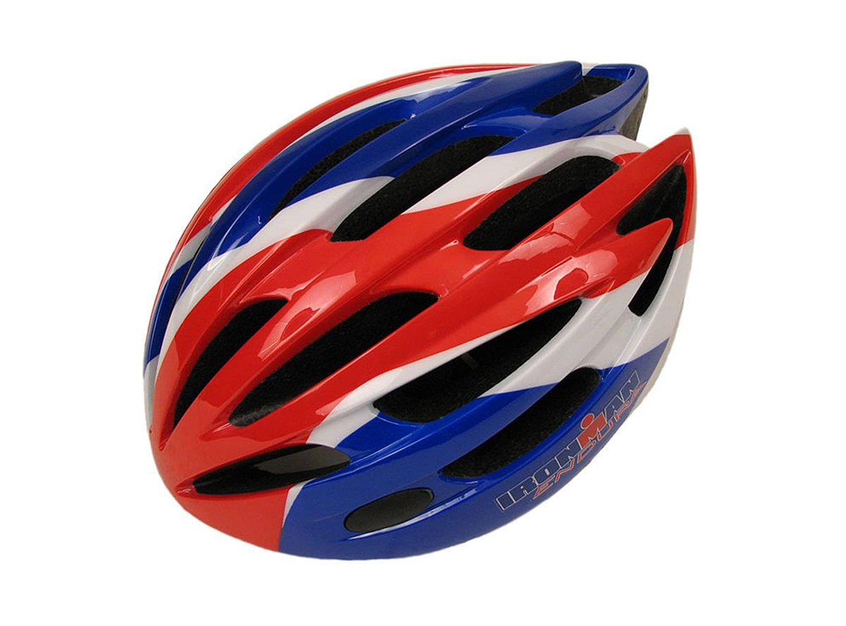 Ironman Endura Helmet - Red-White-Blue Red - White - Blue Small/Medium