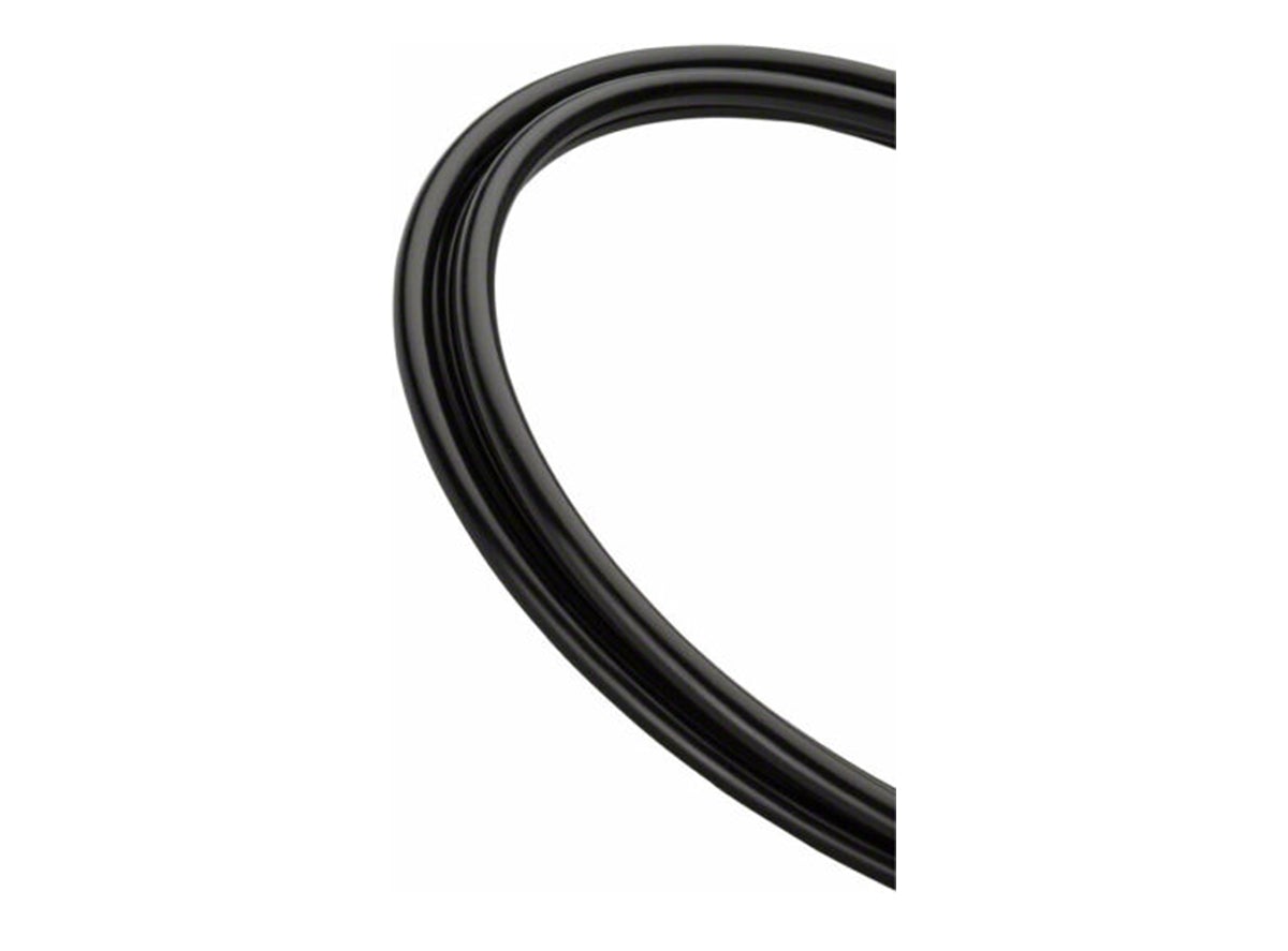 Jagwire 4mm Sport Derailleur Housing with Slick-Lube Liner - Black Black 1 Foot