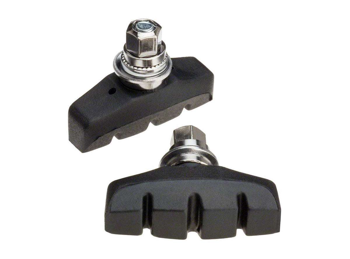 Jagwire Basics X-Age Molded Brake Pads - Black Black Threaded Post