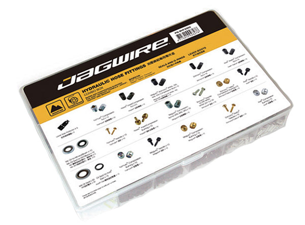 Jagwire Mountain Sport HyFlow Fittings Combo Box Multi