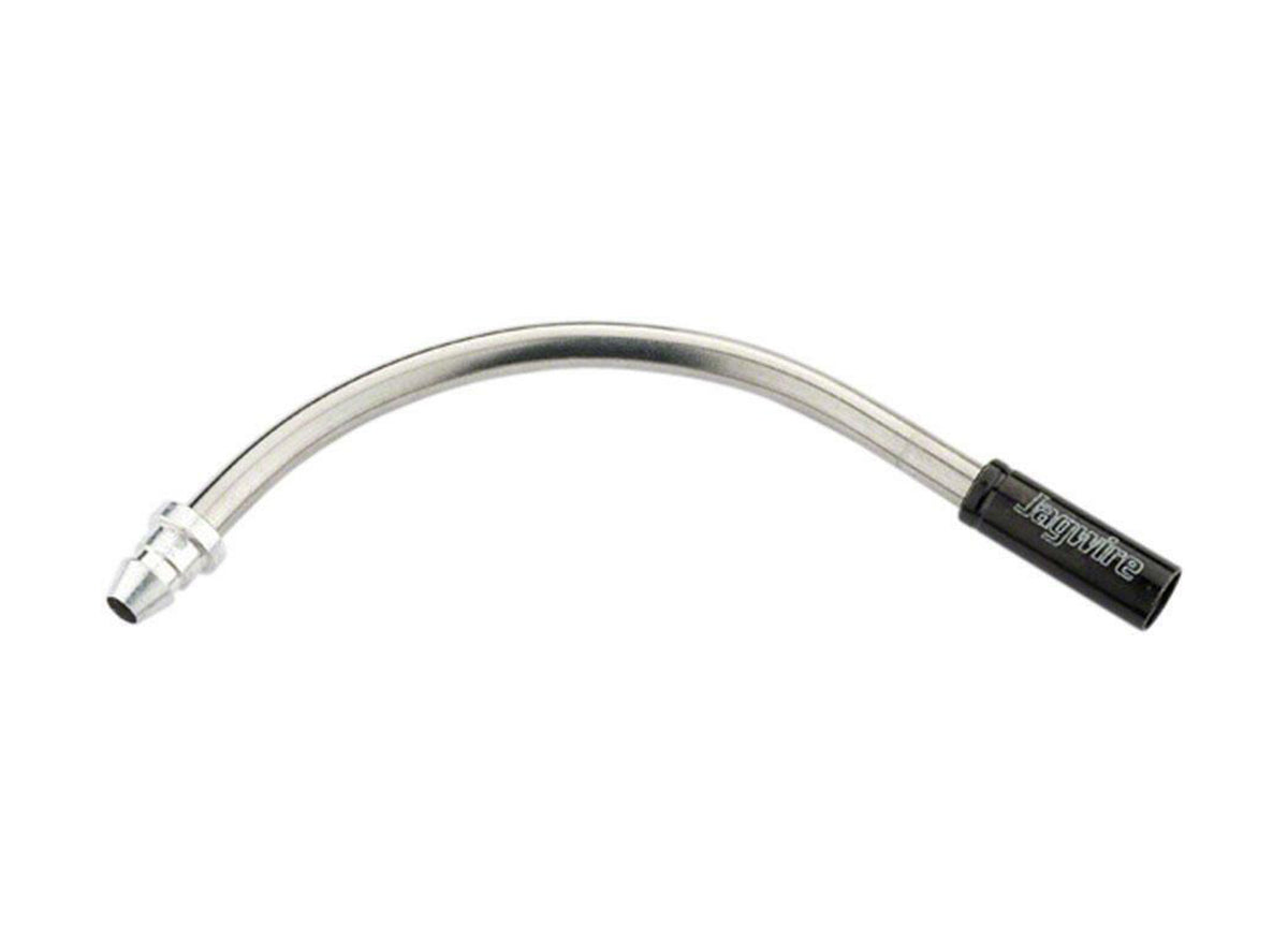 Jagwire V-Brake Noodle - Kevlar Housing Silver - Black Each - 90 degree