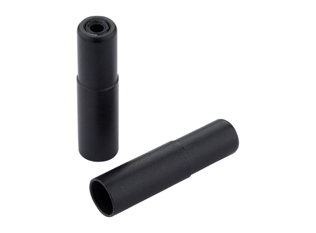 Jagwire Brake Housing Open Alloy End Cap Black 50 Pieces 5mm