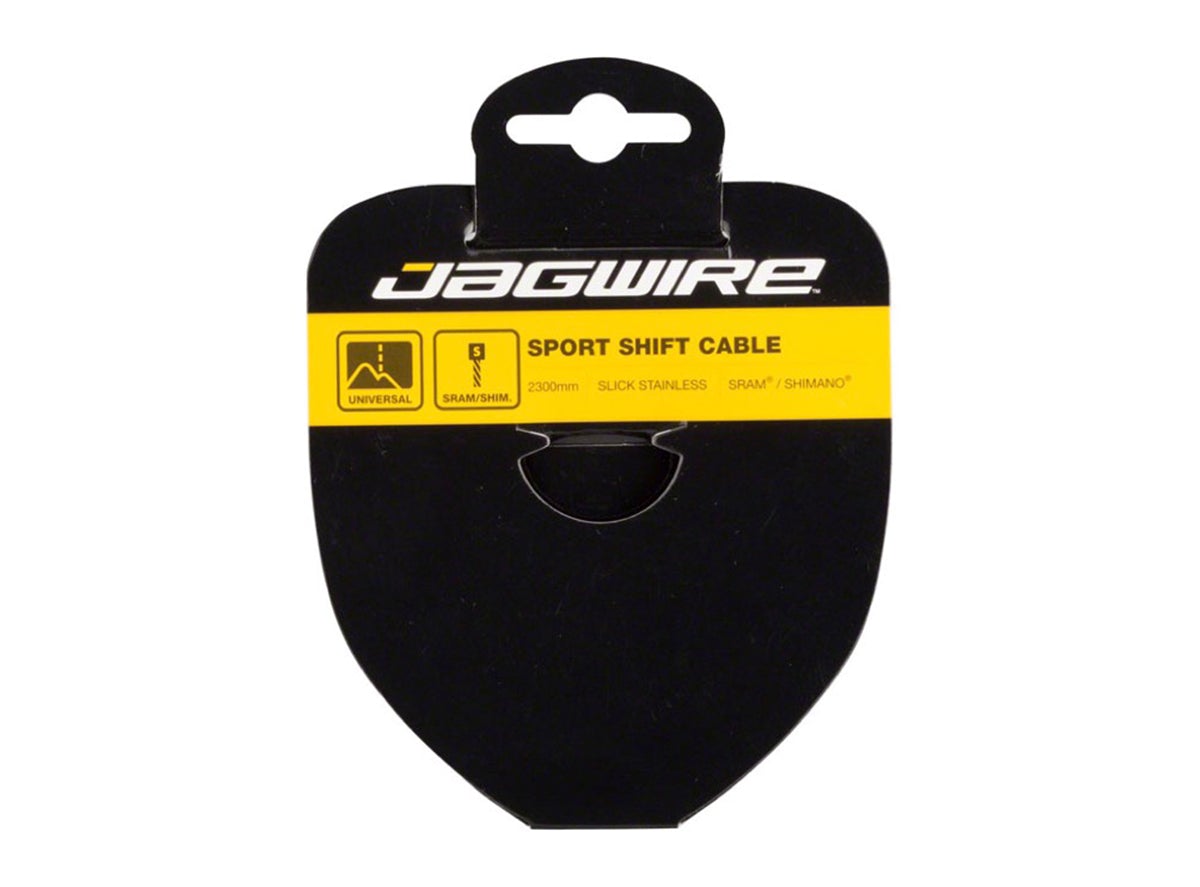 Jagwire Sport Slick Stainless Shift Cable - Silver Silver 2300mm Shimano/Campagnolo