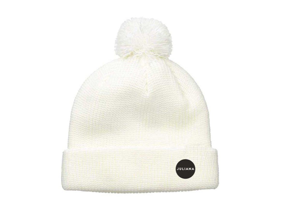 Juliana Pom Beanie - Natural Natural One Size