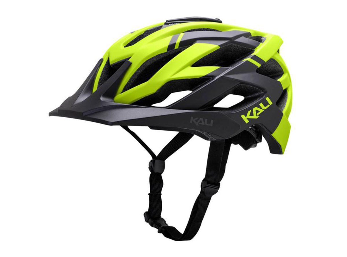 Kali Lunati Shade MTB Helmet - Matt Black-Fluo Yellow Matt Black - Fluo Yellow Large/X-Large