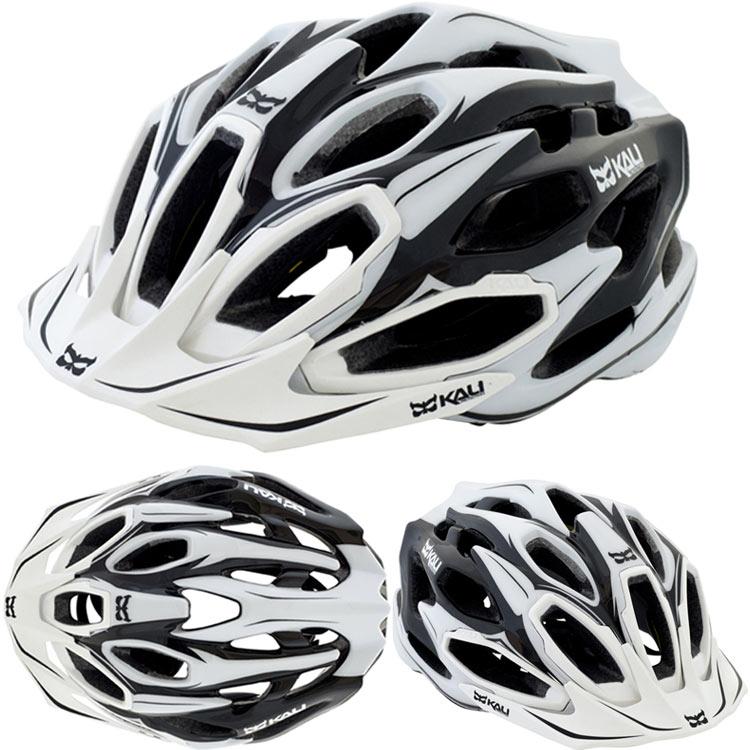 Kali Maraka Core XC Helmet - Zone White-Black Zone White - Black Small/Medium