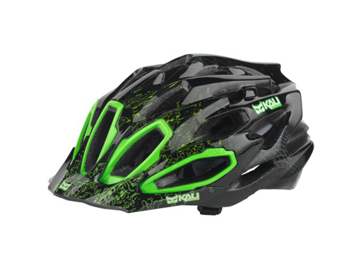 Kali Maraka Edge XC Helmet - Lime Lime Medium/Large