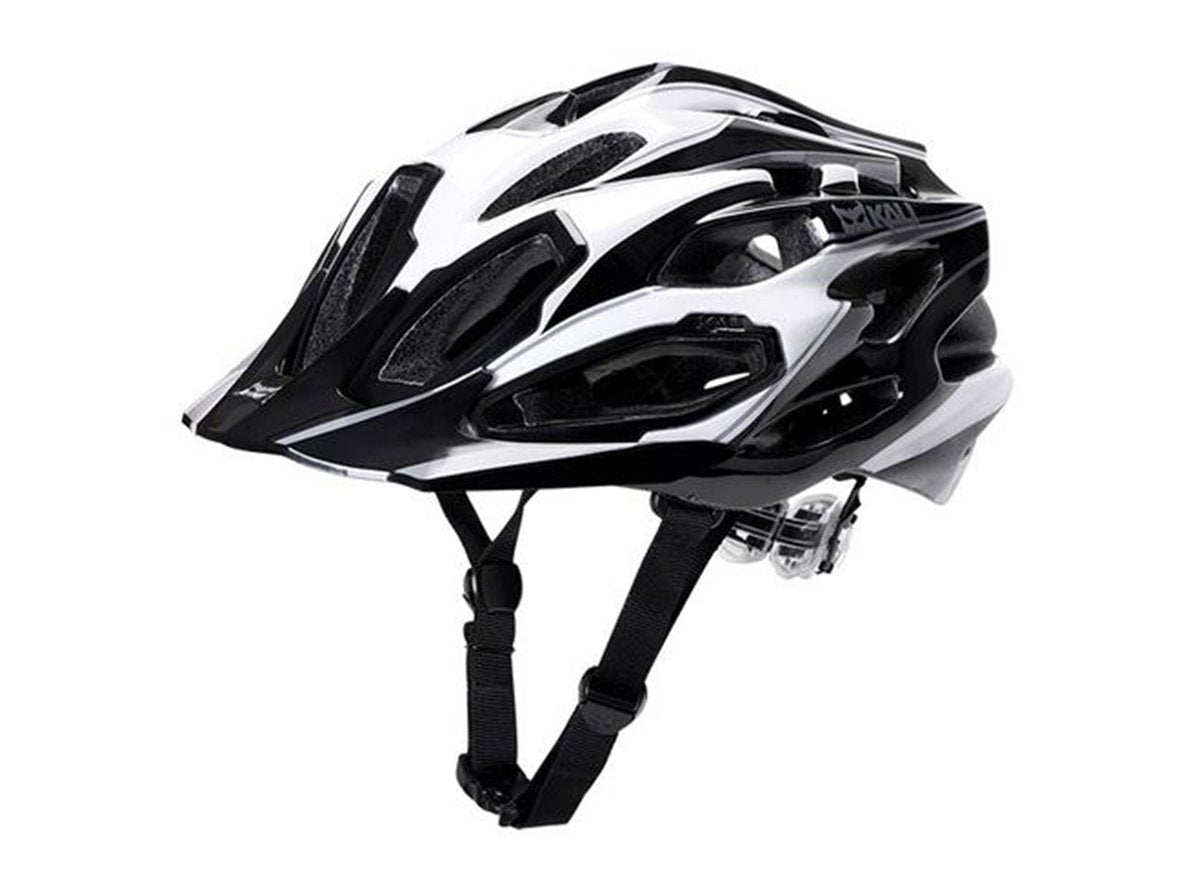 Kali Maraka Viper XC Helmet - Black-White Black - White Medium/Large