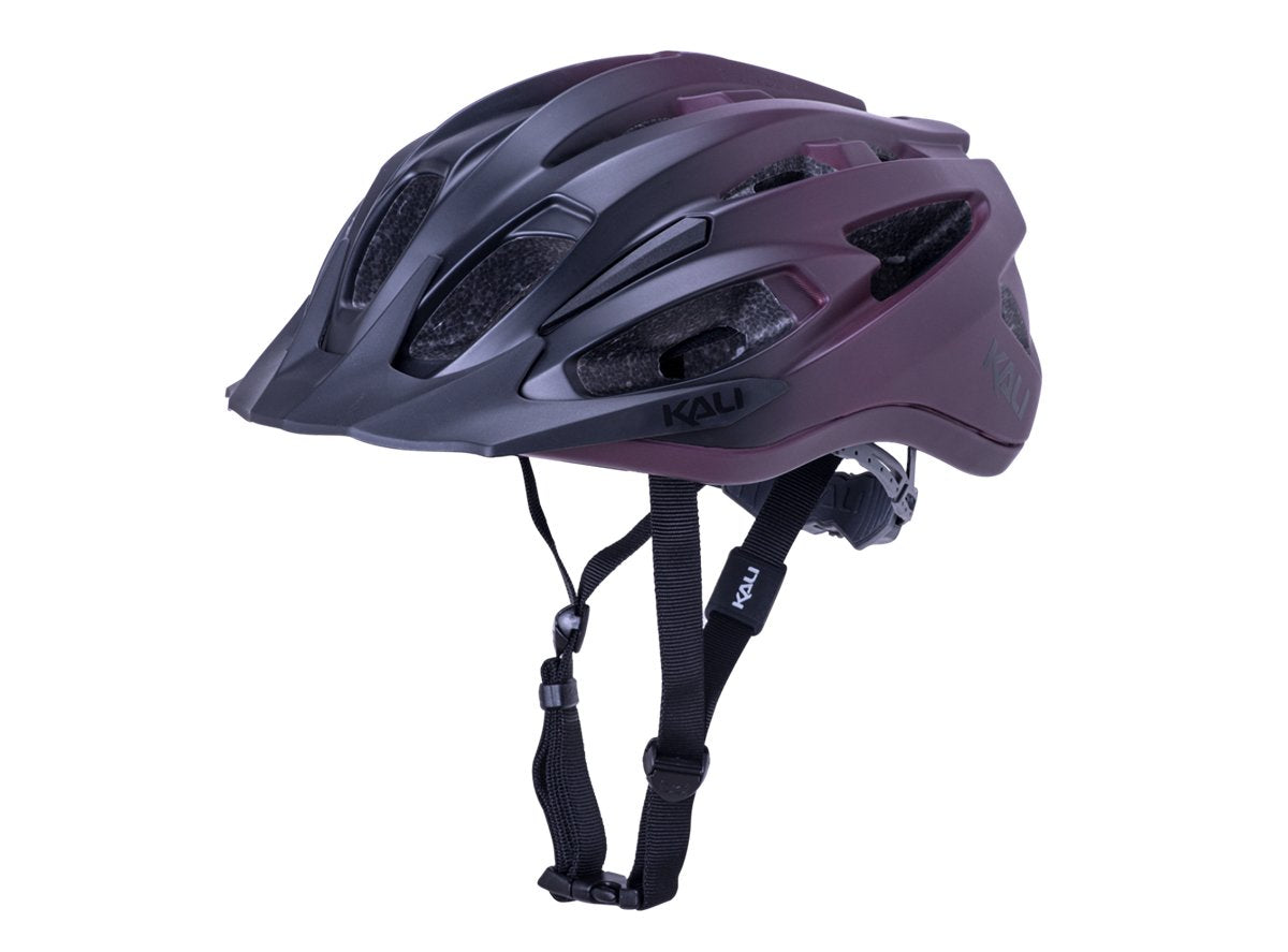 Kali Alchemy Fade MTB Helmet - Matt Black-Burgandy Matt Black - Burgandy Small/Medium