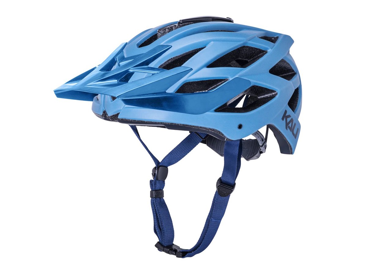Kali Lunati Matt MTB Helmet - Thunder-Navy Thunder - Navy Large/X-Large