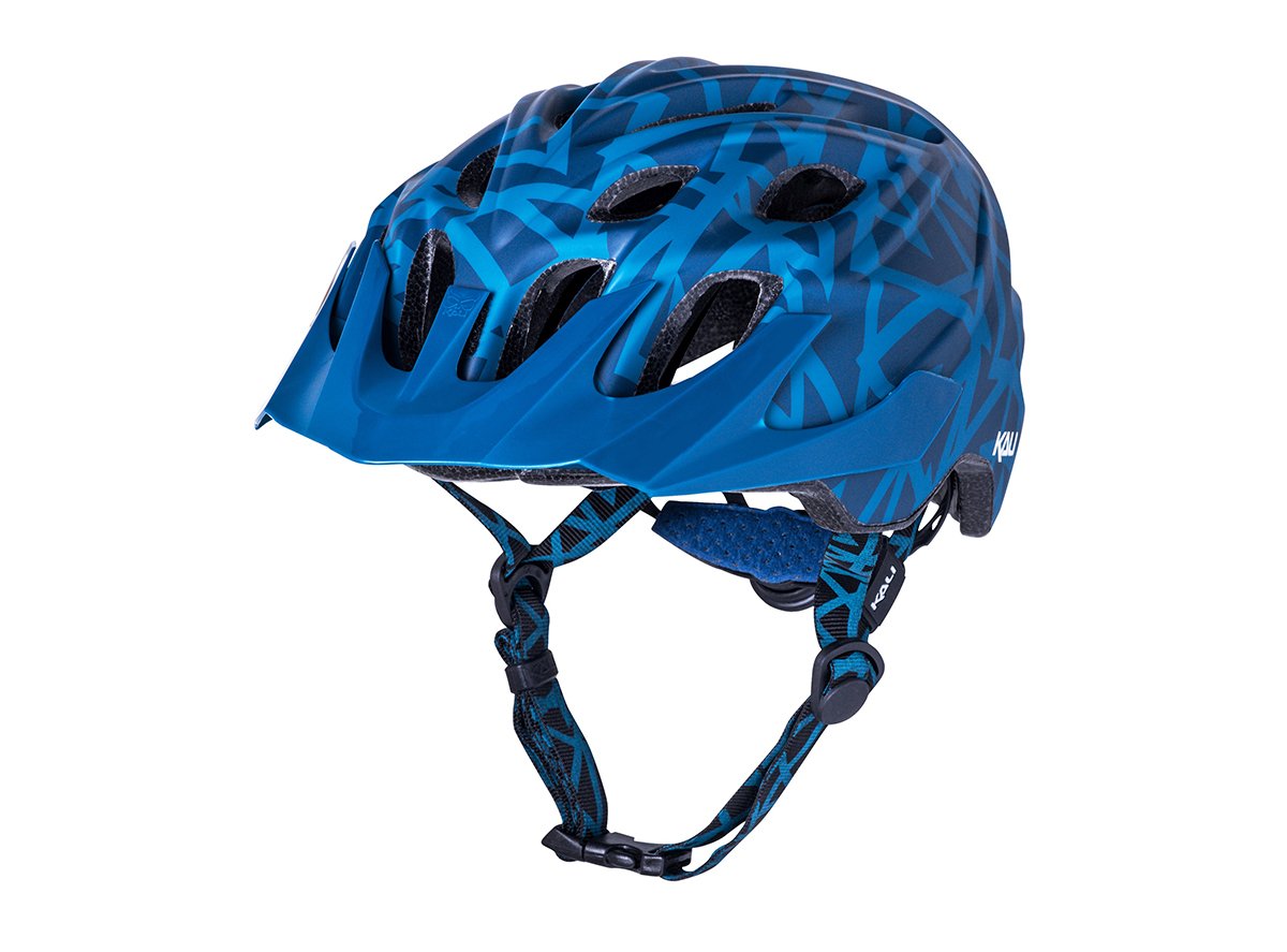 Kali Protectives Chakra MTB Helmet - Youth Plus - Pyramid Matt Teal Pyramid Matt Teal One Size