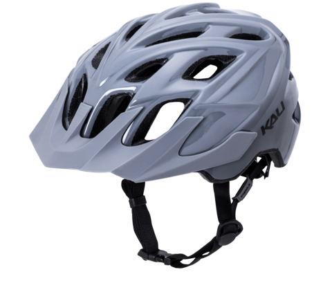Kali Protectives Chakra Solo MTB Helmet - Solid Titanium Solid Titanium Large/X-Large