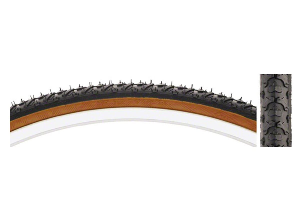 Kenda KrossCyclo 700c Wire Cyclocross Tire - Black-Mocha Black - Mocha 35c