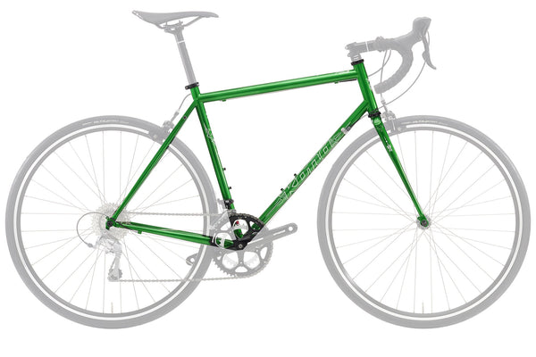 Kona Honky Tonk Steel Commuter Frame w/Retro Road Fork - Gloss Green