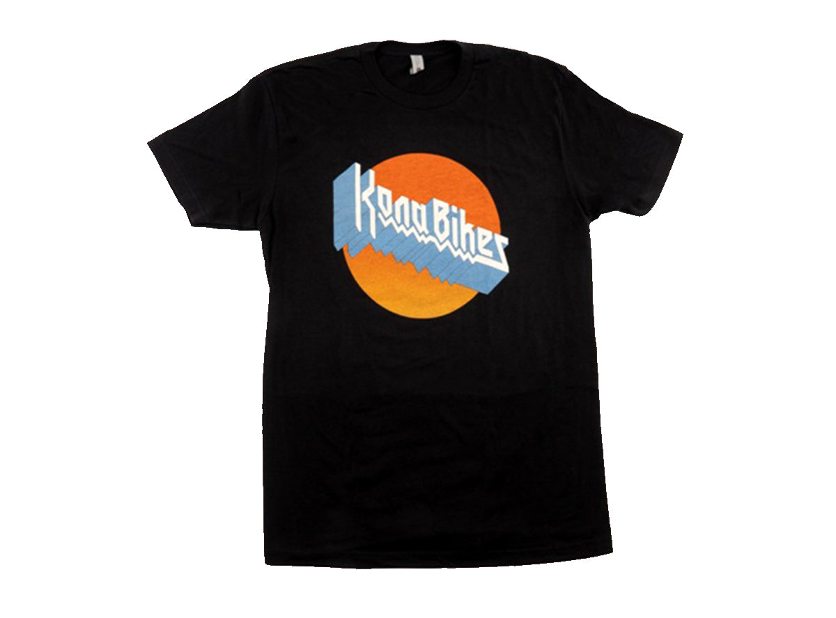 Kona Freewheel Burning Tee - Black Black Small