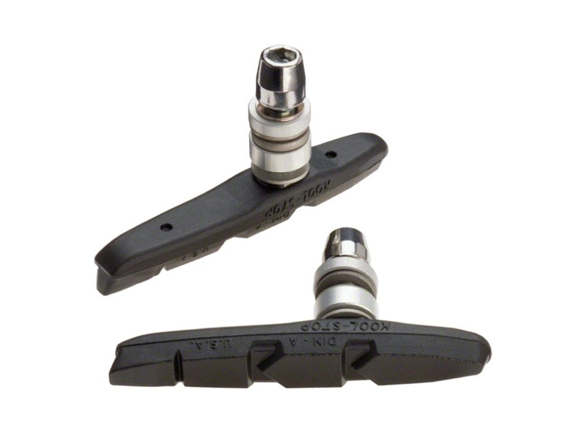 Kool Stop Thinline MTB V-Brake Pads - Black Black Single Compound