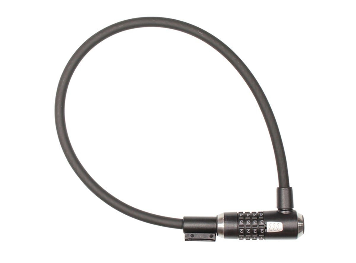 Kryptonite KryptoFlex 1265 Cable Lock - Combination - Black Black 2.12' x 12mm