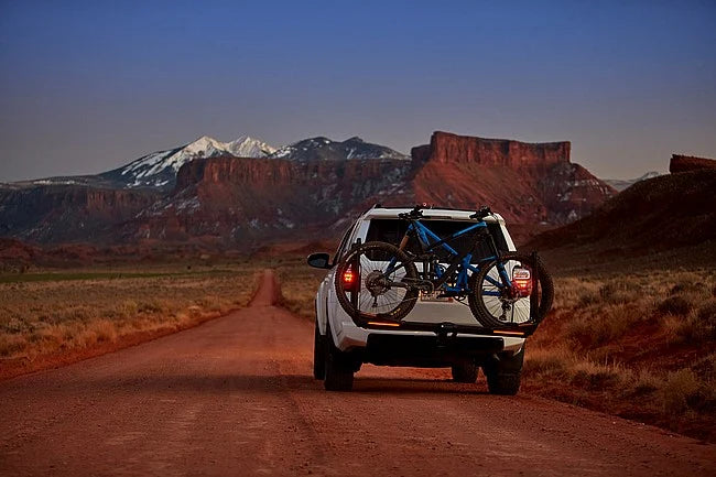 Kuat Piston Pro X LED Dual Ratchet Platform Rack with Kashima - 2 Bike - 2" - Galaxy Gray