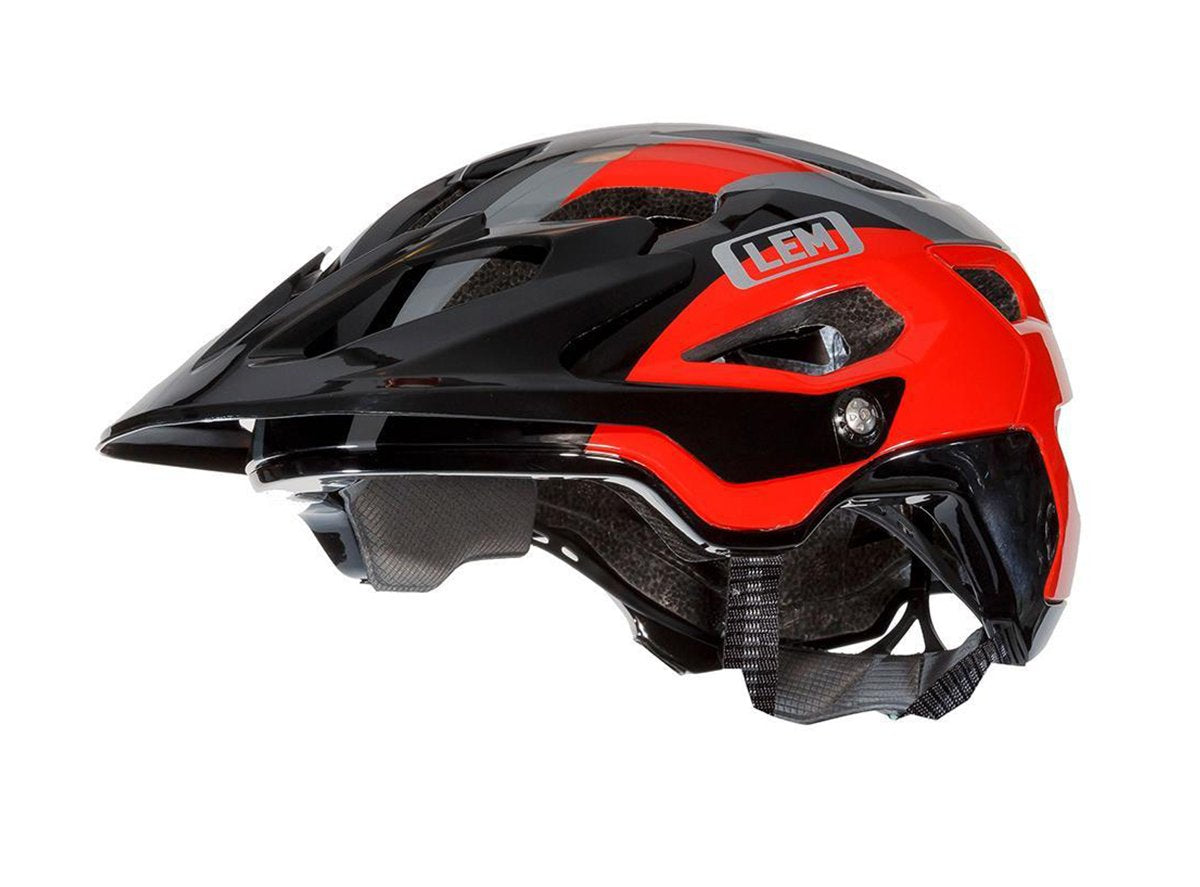 LEM Flow MTB Helmet - Red Red Small