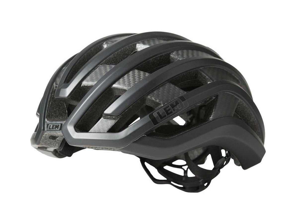 LEM MotivAir Road Bike Helmet - Black Black Small