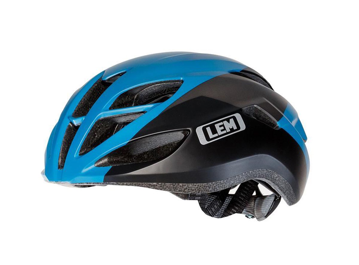 LEM Volata Road Bike Helmet - Blue-Black Blue - Black Small