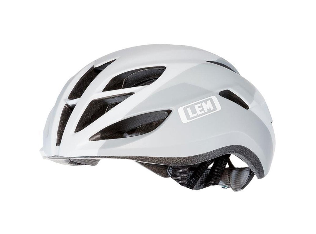 LEM Volata Road Bike Helmet - White White Small