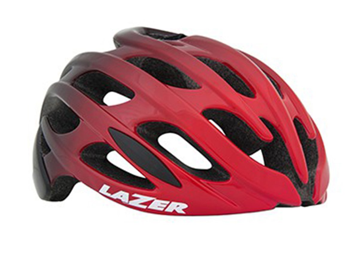 Lazer Blade Road Helmet - Red-Black Red - Black Medium
