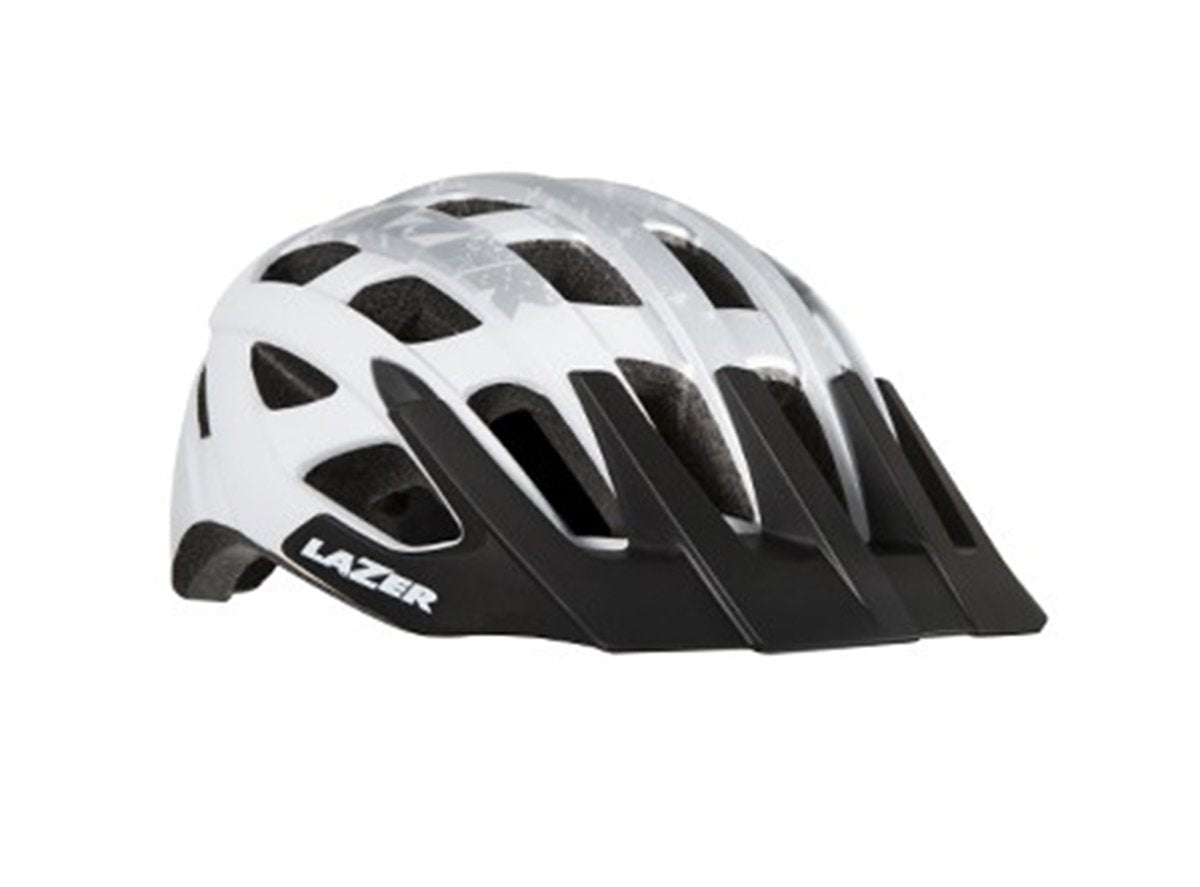 Lazer Roller MTB Helmet - White-Silver White - Silver Small