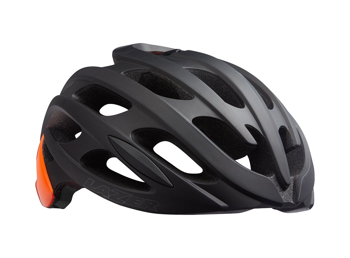 Lazer Blade+ MIPS Road Helmet - Black-Flash orange - 2020 Black - Flash orange Small