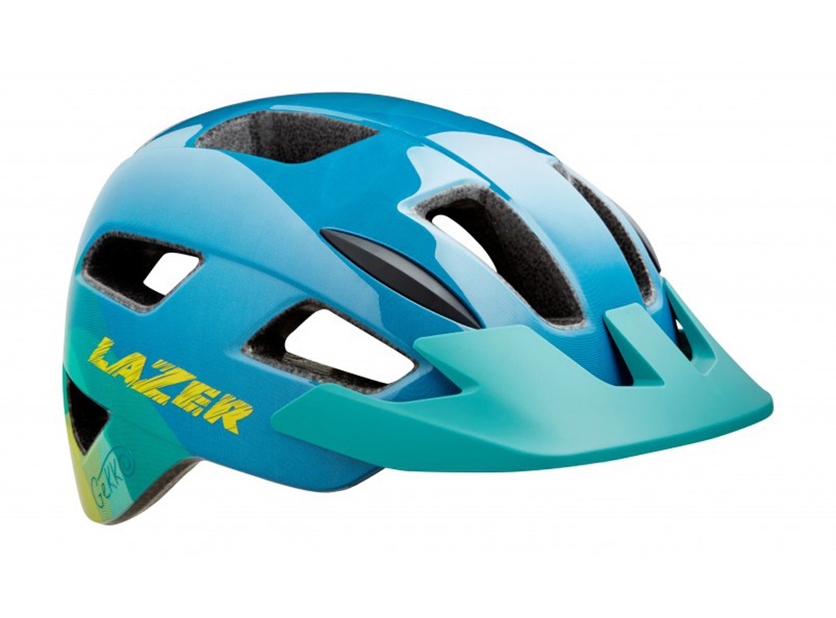 Lazer Gekko MTB Helmet - Blue-Yellow - 2020 Blue - Yellow One Size