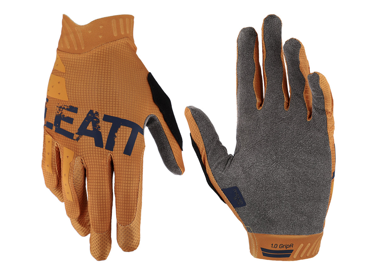Leatt MTB 1.0 GripR MTB Glove - Rust - 2022 Rust Small