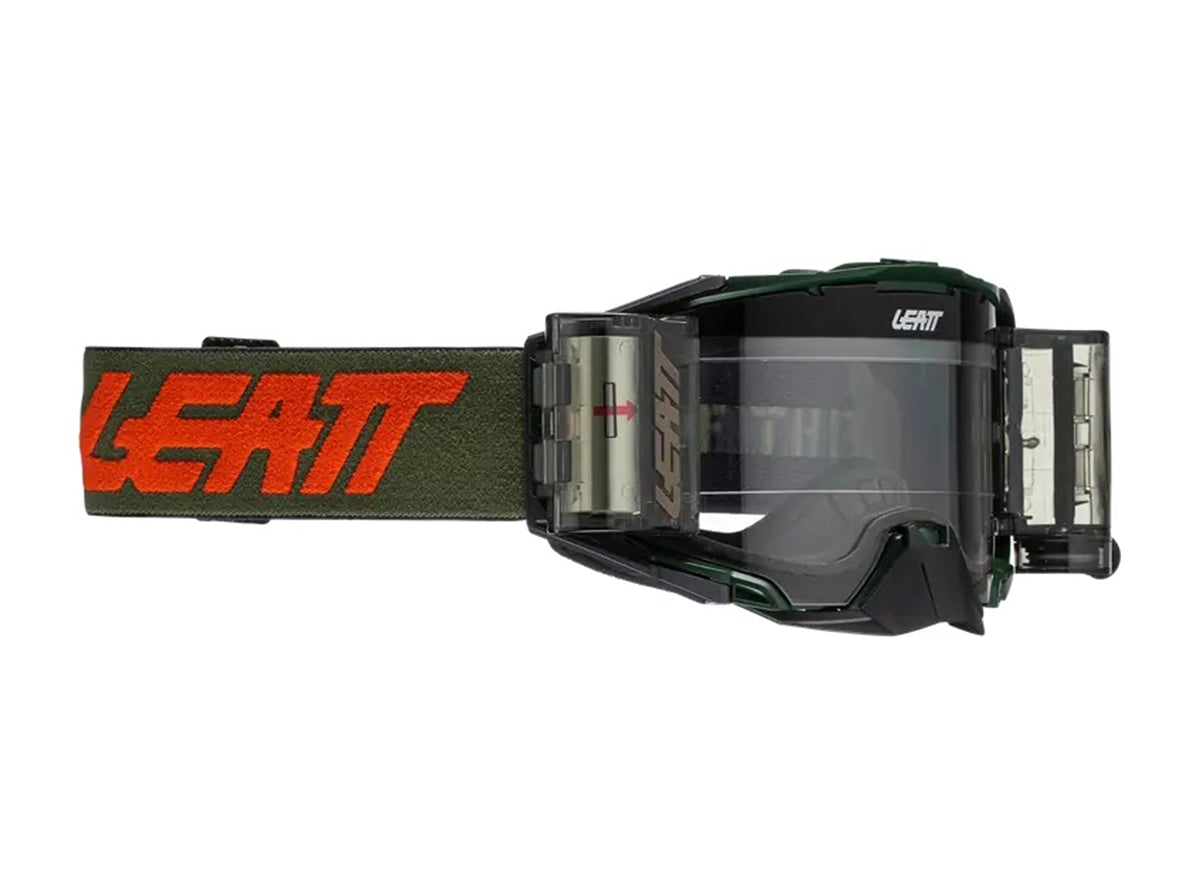 Leatt Velocity 6.5 Roll-Off MTB Goggle - Cactus - 2021 Cactus Clear - 83% Lens