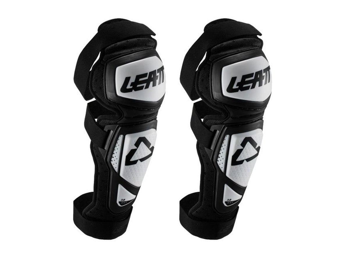 Leatt 3.0 EXT Knee & Shin Guard - White-Black White - Black 2X-Large