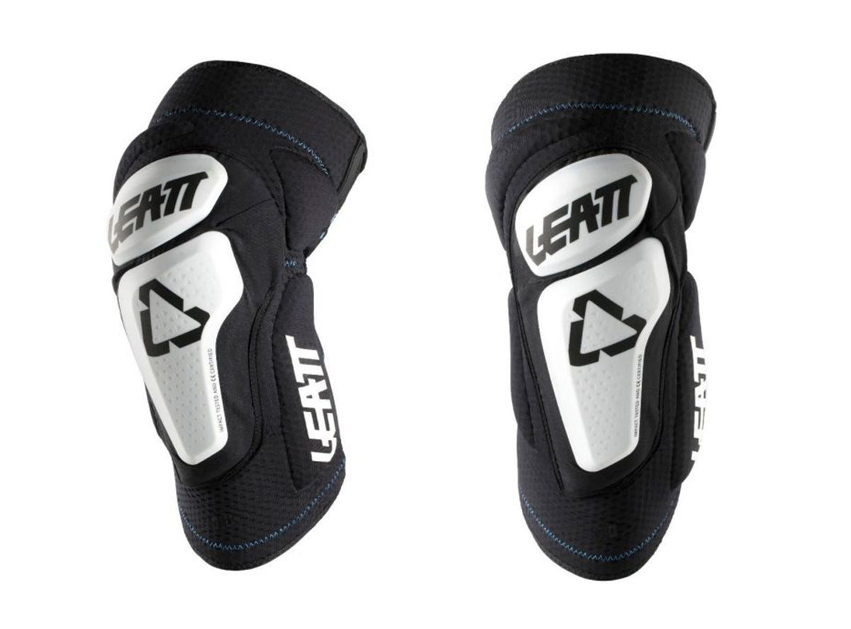 Leatt 3DF 6.0 Knee Guard - White-Black - 2018 White - Black Small/Medium