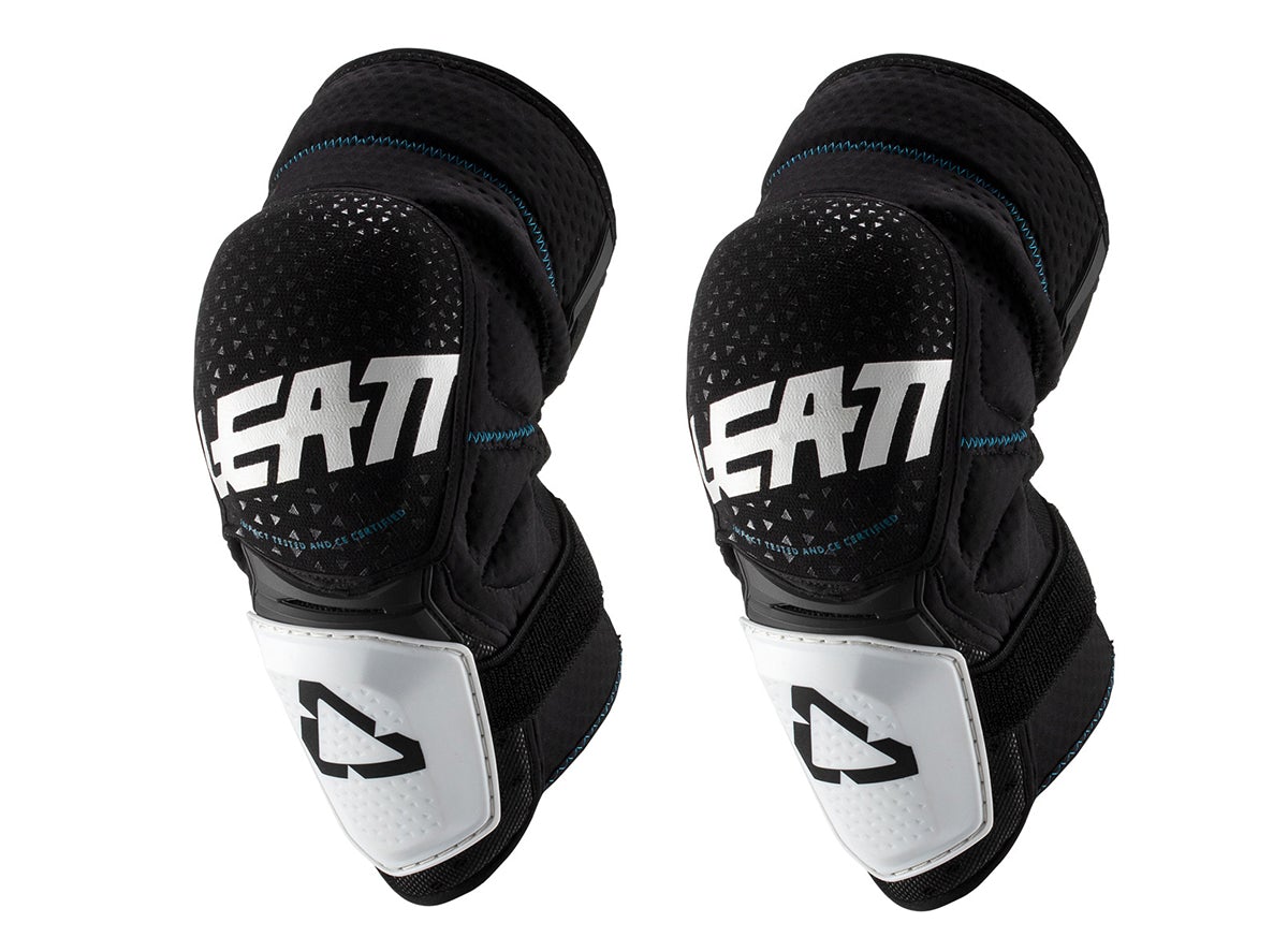Leatt 3DF Hybrid Knee Guard - White-Black White - Black Small/Medium