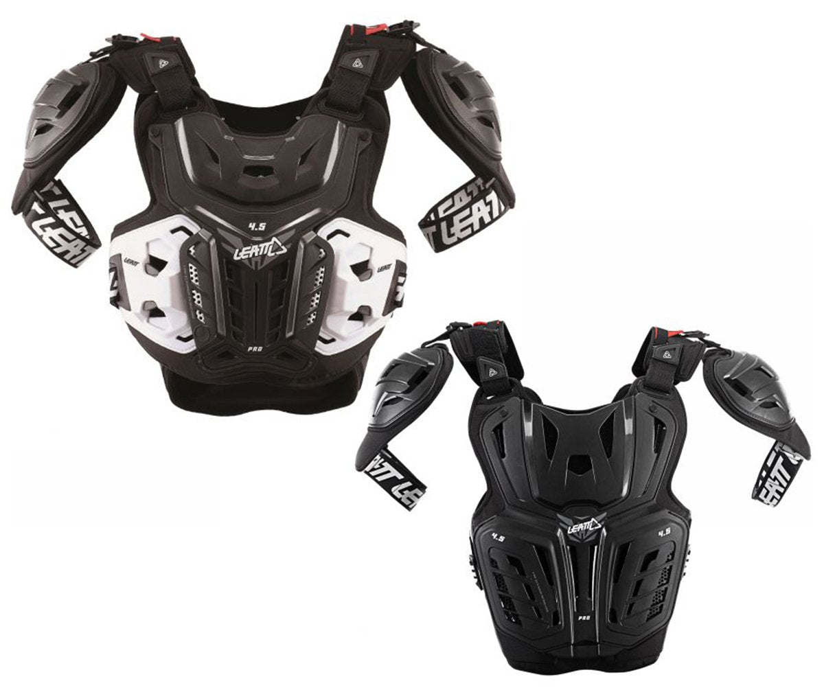 Leatt Chest Protector 4.5 Pro - Black Black Small/Medium/Large