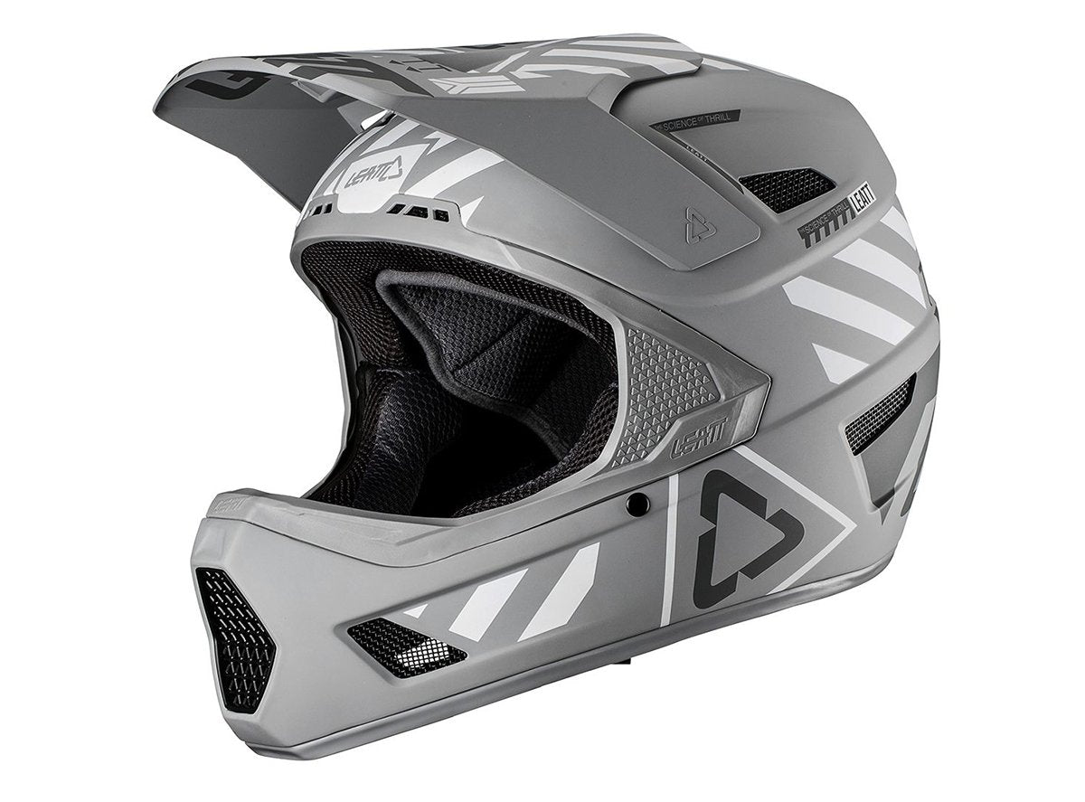 Leatt DBX 3.0 DH V19.1 Full Face Helmet - Steel Steel Medium