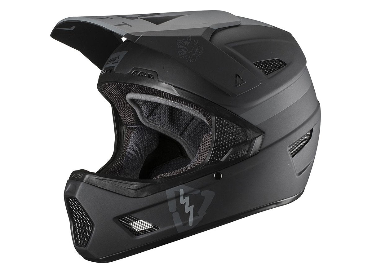 Leatt DBX 3.0 DH V19.2 Full Face Helmet - Black Black Medium