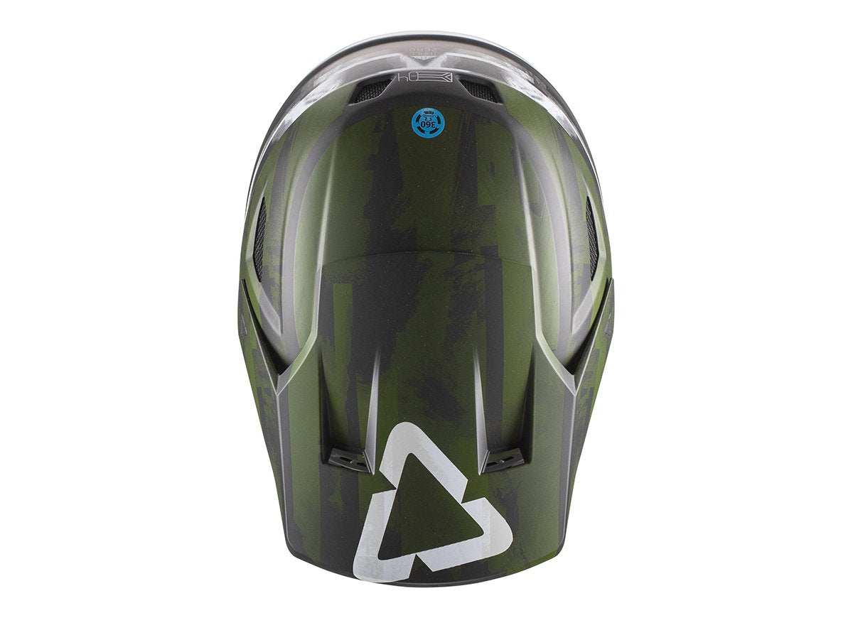 Leatt DBX 3.0 DH V20.1 Full Face Helmet - Forest