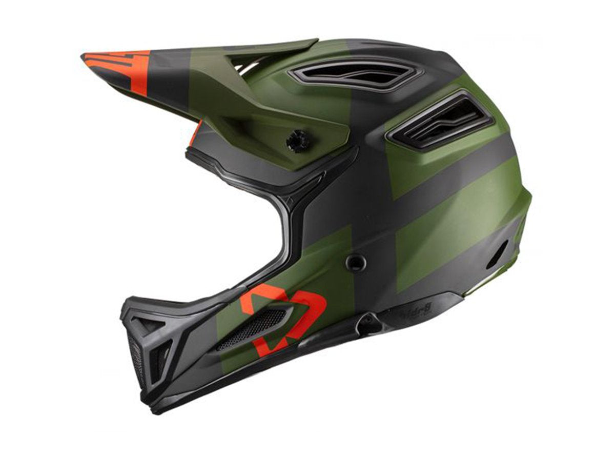 Leatt DBX 5.0 V19.1 Full Face Helmet - Forest