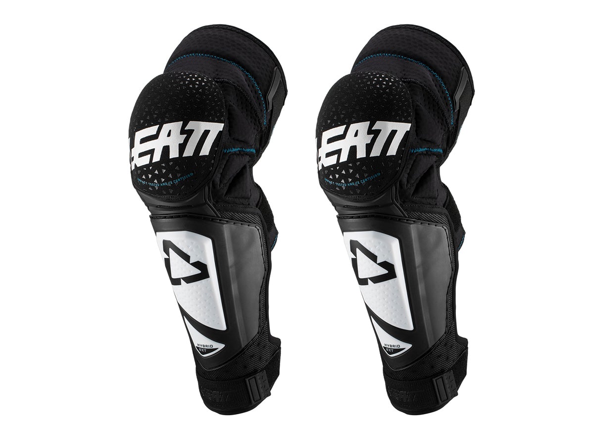 Leatt EXT Knee & Shin Guard - White-Black White - Black Small/Medium