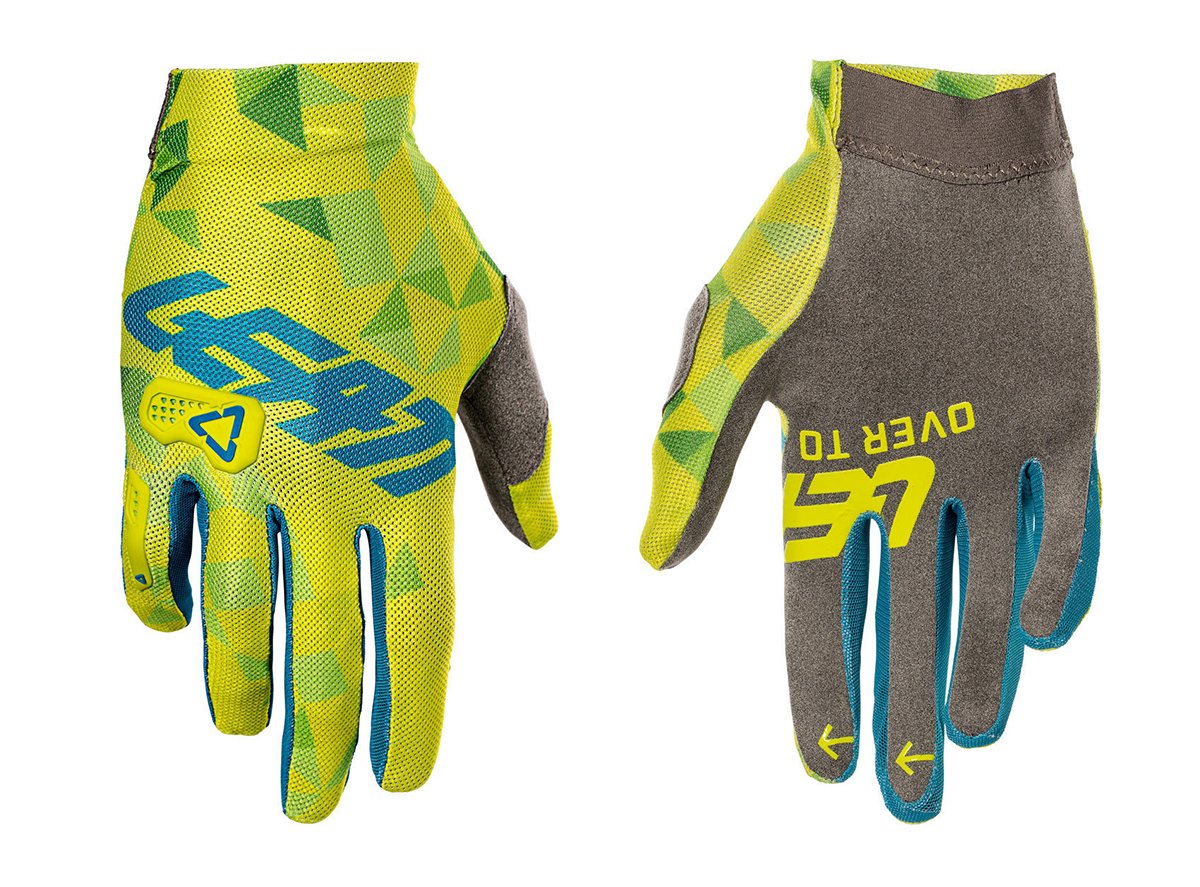 Leatt GPX 2.5 X-Flow MTB Glove - Lime-Teal - 2018 Lime - Teal Small