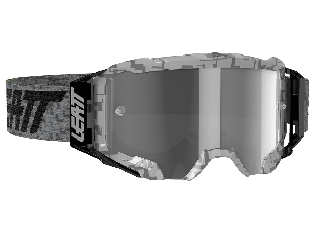 Leatt Velocity 5.5 MTB Goggle - Steel Steel Light Gray - 58% Lens