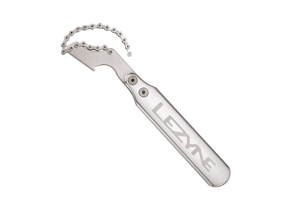 Lezyne CNC Chain Rod Polished Silver