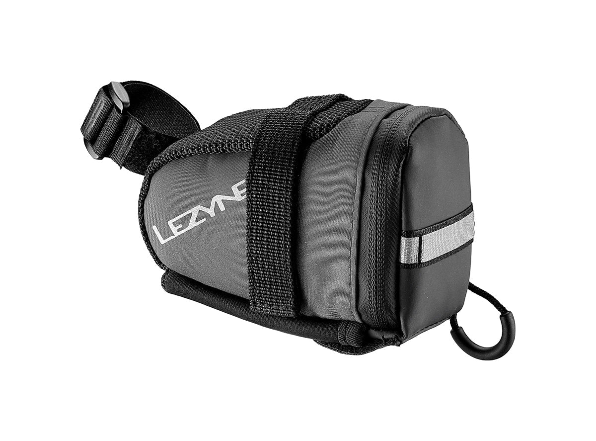 Lezyne Caddy Saddle Bag - Black-Gray Black - Gray Small
