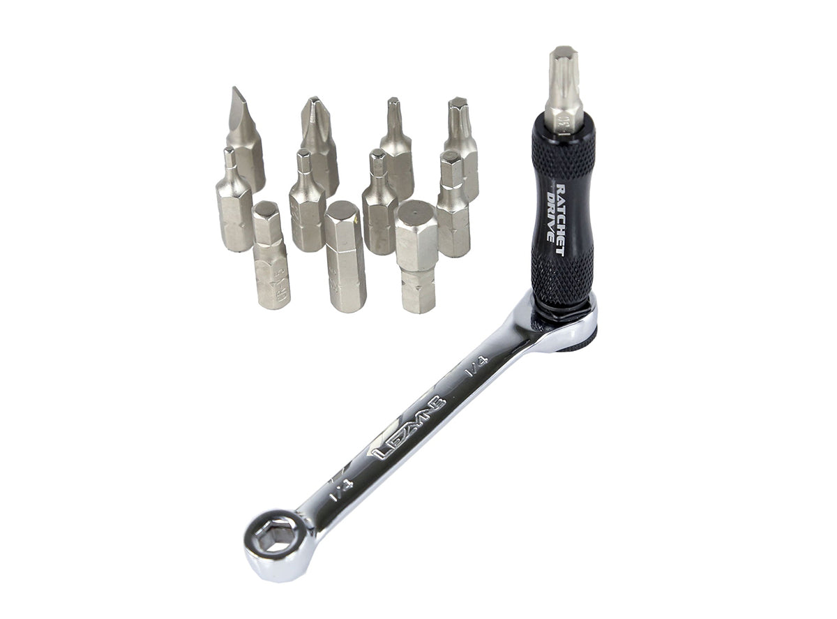 Lezyne Minitool Ratchet Kit - Silver Silver