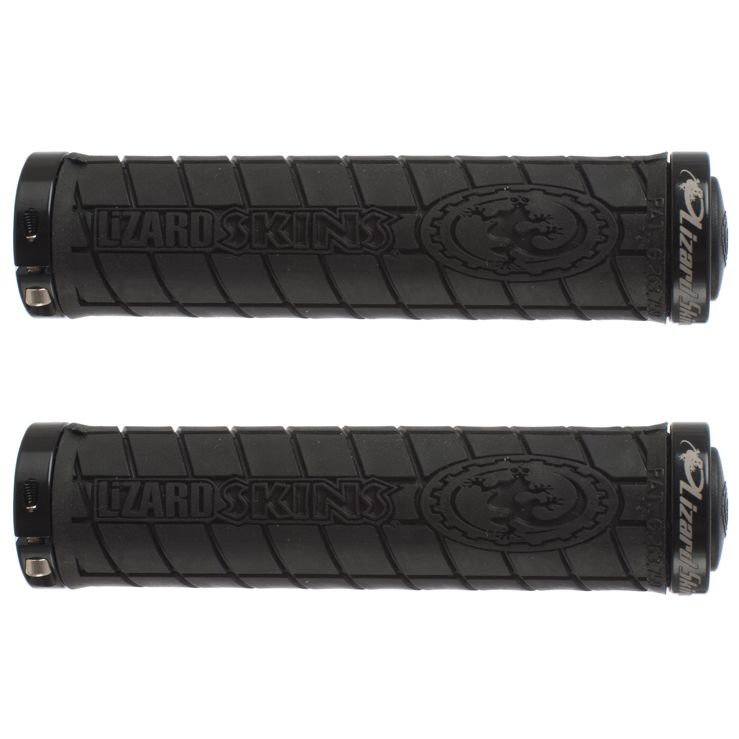 Lizard Skins Logo Lock-On Bonus Pack Grips - Black Black