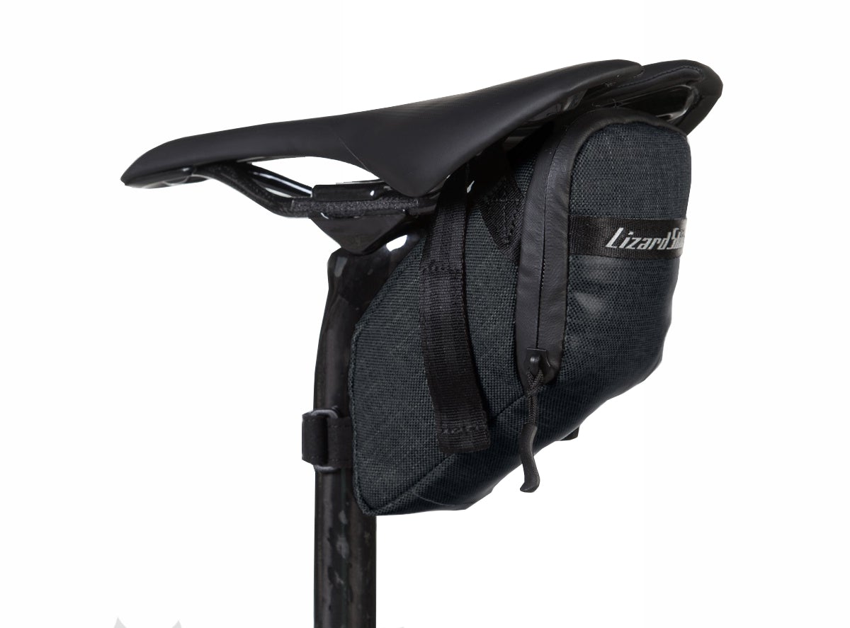 Lizard Skins Super Cache Saddle Bag - Jet Black Jet Black Large